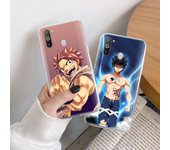Funda de TPU de cola de hadas para iPhone XR 7 8 14 15 11 12 13 X XS Pro Max Xiaomi Redmi 13C Note 9 Samsung A22 S23 S24 Ultra Plus VIVO Redmi 9 aero