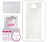 apgo MATTE Protective Skin Sticker for the back compatible with Sony Xperia 10, Wrap Film, Hydrogel Film, Flexible, Soft TPU with positioning layer ea