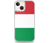 Funda iPhone - Drapeau Italie - iPhone 13 mini - Souple - Multicolore - Verticale