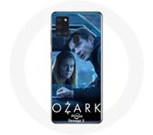 Coque pour Samsung Galaxy A21S Ozark Série Saison 4 Affiche wendy byrde et marty byrde