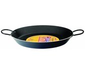 IBILI - Poêle à paella noire, 34 cm, Aluminio, Antiadhésif, 6 porciones