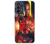 Coque maniacase pour Samsung Galaxy A53 4g Lewis Hamilton Scuderia Ferrari F1 officiel