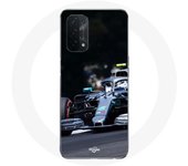 Coque pour Oppo A74 Formule 1 Valtteri Bottas Pilote automobile F1 Noir