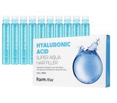 FARM STAY Hyaluronic Acid Super Aqua Hair Filler 13ml * 10 PCS (3 Opciones) 1pcs