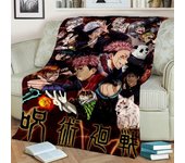 Jujutsu Kaisen Anime Itadori Yuji Manta, manta suave para el hogar, dormitorio, cama, sofá, picnic, viajes, oficina, manta para niños 130x150cm
