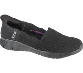 Zapatillas sin cordones Skechers: Seager - Believe It, zapatillas negras para mujer 36,5 negro