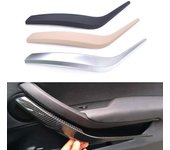 Manijas de puerta Interior de coche, Panel de molduras de marcos de tirar, cubierta para BMW X1 E84 2010 2011 2012 2013 2014 2015 2pcs Black
