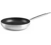 IBILI Gastronomía - Poêle Antiadhésive en Aluminio (32cm) - Manche Acier Inoxidable - Spécial Gaz