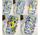 Funda de limón mediterráneo para OPPO Reno 11F, 10 Pro, 4, 5, 6, 7, 8 Lite, 4Z, 5Z, 8T, OPPO Find X6, X5 Pro, X2, X3 Neo OPPO Reno4 Lite