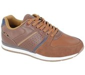 Zapatillas de deporte con cordones y detalle en contraste R21 para hombre 10 UK negro