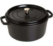 Staub Pico Cocotte Round Black 34? 40510-307 12.6L negro