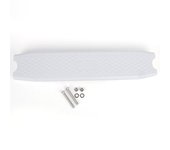 Escaleras antideslizantes de plástico para piscinas, repuesto de pedal, color blanco