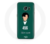 Coque pour Samsung Galaxy S6 Edge Squid Game Seong Gi hun Numéro 456