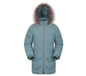 Chaqueta acolchada impermeable Galaxy para niños de Mountain Warehouse 5-6 Years azul oscuro