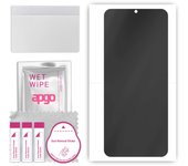 apgo Hydrogel Privacy Matte Screen Protector for Wiko Voix, Anti Spy, Hydrogel Film, Flexible, Soft TPU with positioning layer easy installation