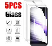 5 uds vidrio Gule completo para Realme GT Neo 5 240W vidrio templado Realme GT Neo5 SE 3T 2T 2 película protectora de pantalla de vidrio 5SE 3 2 T Huawei P Smart 2019 puro