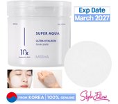 MISSHA Almohadillas Tónicas Super Aqua Ultra Hyalron 180g (90pcs) 1 Pack / 90ea Pad