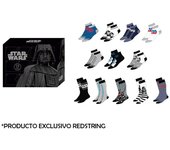Star Wars - Calendario de Adviento Calcetines/ Caja Regalo Talla: 41/46