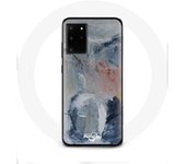 Coque pour Samsung Galaxy S11 Plus Fond de texture abstraite gris