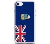 Coque Télephone Drapeau Sainte-Hélène, Ascension et Tristan da Cunha - iPhone 8