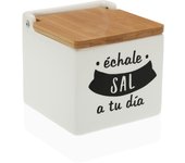Salt Bowl Bamboo Lid Sos VERSA 21490089