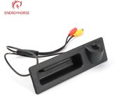 Interruptor de manija de puerta trasera del maletero del coche con cámara para BMW F22 F30 F10 F25 F26 F15 F16 Serie 3 5 X3 X4 X5 negro
