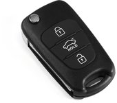 Reemplazo de carcasa de llave abatible para coche, compatible con KIA Rondo, Sportage, Soul, Rio, funda remota blanco