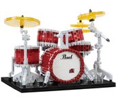 Batería Kawada Nanoblock Pearl para niños de 12 años en adelante Interior Hobby “Masters” NBM-056 7×28×21cm NBM-056