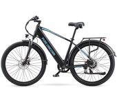 Bicicleta Eléctrica de Montaña para Adultos PURE UNICORN U3 Motor 750W Batería 48V12.8AH Bicicleta Eléctrica Ruedas Todoterreno de 29 Pulgadas E-Bike Urbana para Desplazamientos negro
