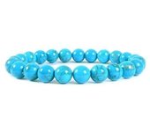PULSERA PERLES RONDES 8MM - TURQUESA