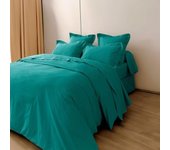 Housse de couette percale de coton peigné  Julian  Coton Pur - Julian Paon - Housse de couette 260 x 240 cm