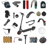 Patinete Eléctrico Varias Piezas de Repuesto para Reparación Para Patinete Xiaomi Mijia M365 Pro Piezas de Repuesto Aceesoories