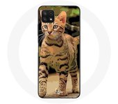 Coque pour Samsung Galaxy A22 5G Bengal Race de chats dessin Animé