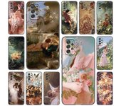 Funda de teléfono con pintura de arte renacentista para Samsung Galaxy A21, A30, A50, A52 S, A13, A22, A32, A33, A53, A73 5G, A11, A12, A31, A51, A70, A71, A72 Samsung A11