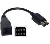 Adaptador de corriente grueso a delgado para Xbox 360
