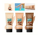 Leg beauty concealer, moisturizing, waterproof transfer, long-lasting makeup, even skin Concealer waterproof even skin tone tanning leg cream 1#