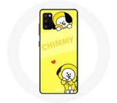 Coque pour Oppo A16 BTS Bangtan Garçons BT21 Chimmy Jimin Fond Jaune
