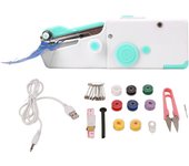 Máquina de coser portátil inalámbrica multiusos para principiantes, niños y adultos.