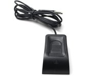 Lector de huellas dactilares, escáner biométrico de huellas dactilares USB portátil Windows Hello para computadora PC portátil negro