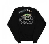Star Wars Mens The Mandalorian The Child Strong Sweatshirt L negro