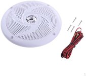 Bocina de sonido impermeable para barco, con accesorios redondos empotrados