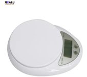 Báscula electrónica portátil de bolsillo digital de 5000 g y 1 g para cocina, 5 kg, WH-B05 5Kg