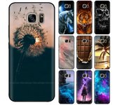 Funda de silicona para Samsung Galaxy S7 Edge, funda de teléfono S7 para Samsung Galaxy S6 Edge S 6, funda trasera suave de protección completa For Samsung S7