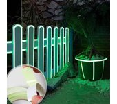 Pegatina de pared fluorescente que brilla en la oscuridad, cinta luminosa, autoadhesiva que brilla en la oscuridad, pegatina de escenario de seguridad, pegatina decorativa para el hogar 1cm x 3meters
