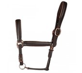 Hy Cabeza de caballo de cuero cromático Full