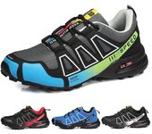 Zapatos de senderismo para hombre, zapatillas de running para exteriores, botas de entrenamiento de malla para senderismo, ideales para el trabajo, la pesca y el senderismo. 39