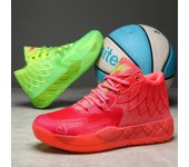 Zapatillas de baloncesto para hombre, de malla, cómodas, planas, de diseño lujoso, para entrenamiento en el campo, botas de baloncesto de alta calidad para hombre 40