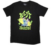 Lilo & Stitch Camiseta unisex para adultos Best Buds S negro