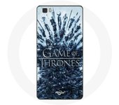 Coque pour Huawei P8 Lite Game of Thrones saison 8 Episode 1 Le Trône de Fer Personnages logo Gris