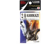Sasame F-388 Kamikaze Vástago Recto Anzuelo Compensado Tamaño 2/0 (4866)